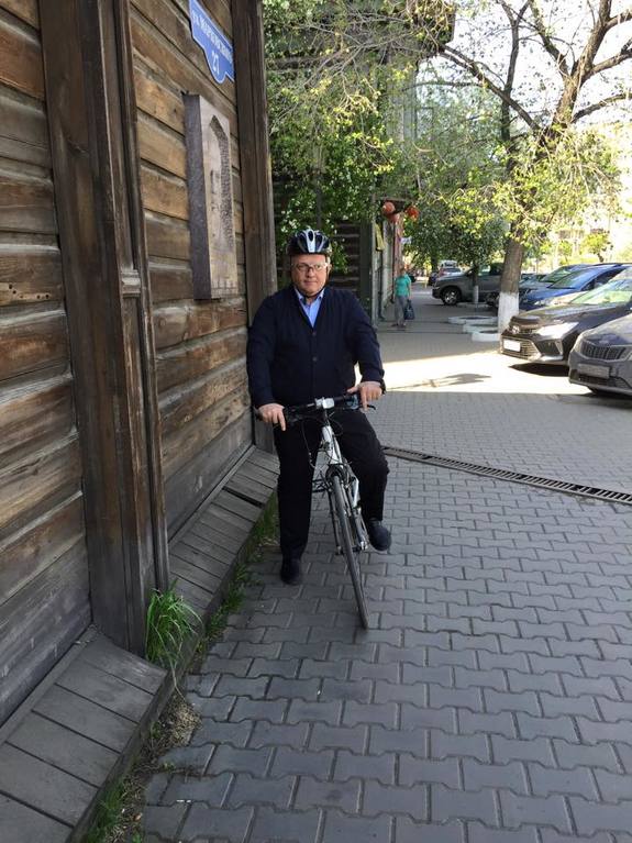 Красноярские бизнесмены поддержали всероссийскую акцию «На работу на велосипеде» 3
