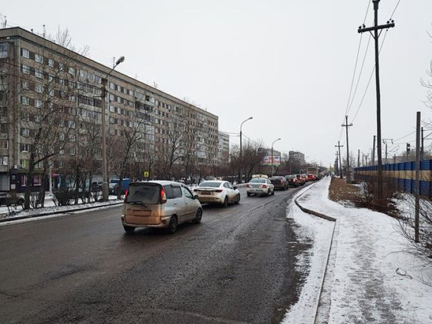 В Красноярске ищут подрядчика для ремонта улицы Семафорной
