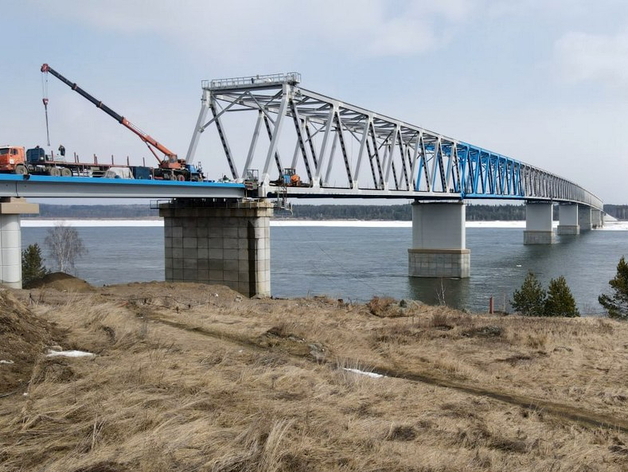 Высокогорский мост в Красноярском крае планируют сдать к концу лета
