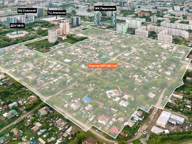 В Красноярске утвержден проект планировки территории Николаевки