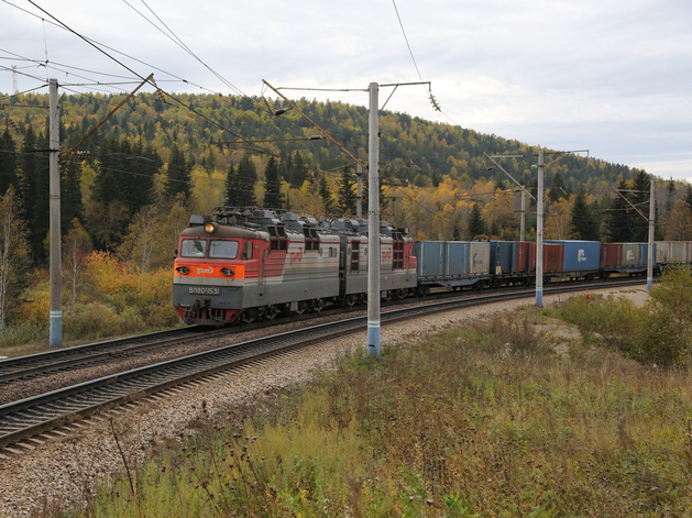 Погрузка на железной дороге в Красноярском крае выросла на 5,4%
