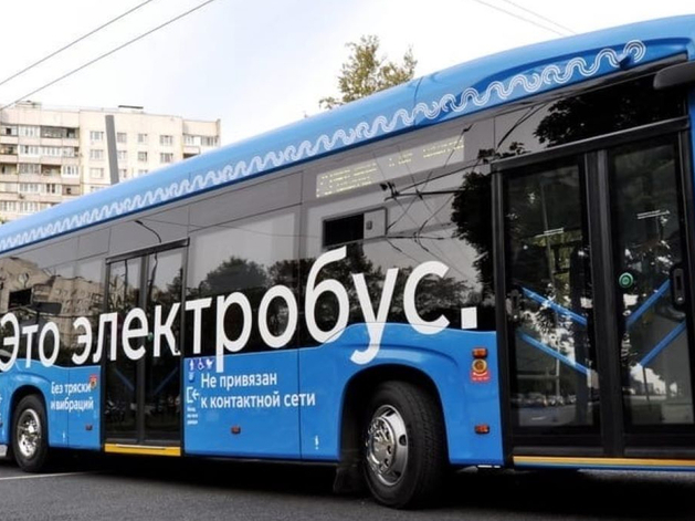 В Красноярск привезли первые электробусы