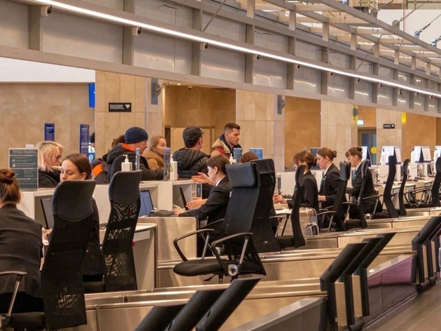 В аэропорту Красноярска откроют еще одну зону регистрации пассажиров
