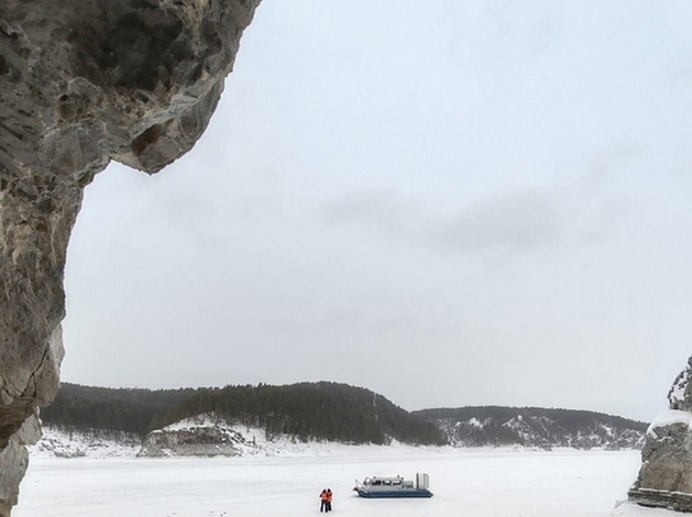 Выезд на лед Красноярского моря закрыли на «длинные» выходные 