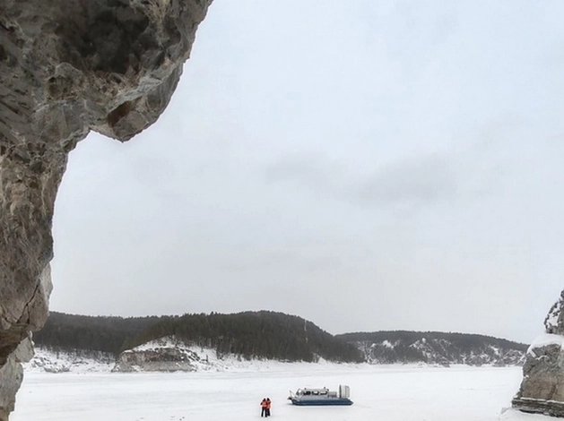Выезд на лед Красноярского моря закрыли на «длинные» выходные Выезд на лед Красноярского моря закрыли на «длинные» выходные