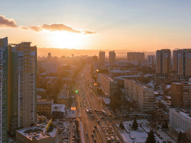 Загрязнение воздуха в Красноярске планируют снизить на 8% в ближайшие два года
