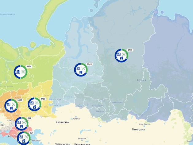 На инвесткарту России нанесли свободные площадки в Красноярском крае