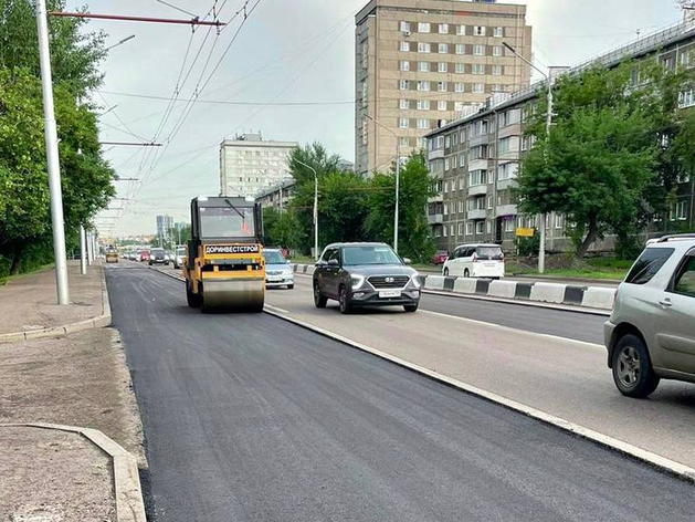 Дороги Красноярска заведут в нацпроект