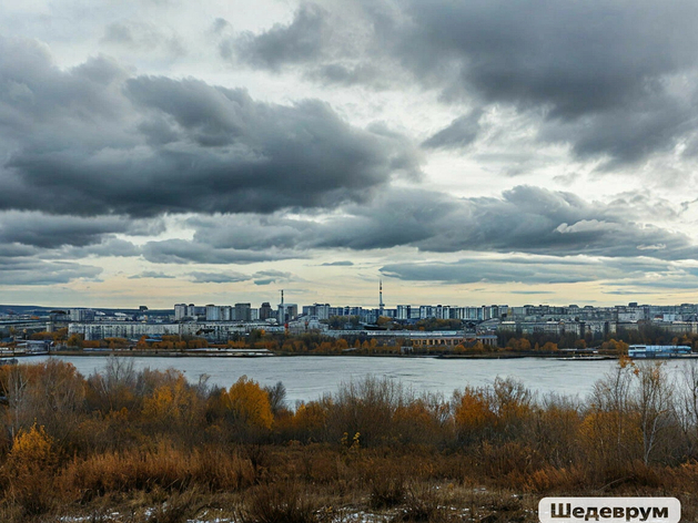 Красноярск припорошит снежком после теплых выходных 

