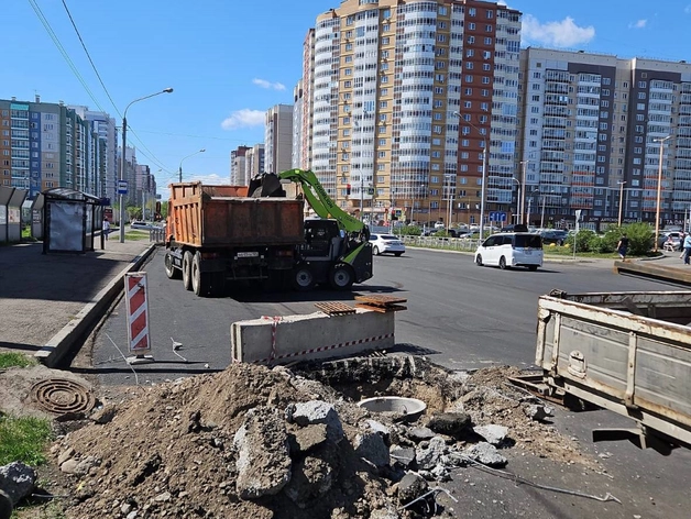 Прокуратура из-за низких темпов работ взяла на контроль ремонт дорог в Красноярске Прокуратура из-за низких темпов работ взяла на контроль ремонт дорог в Красноярске