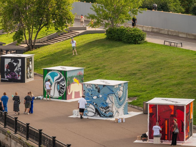 Граффити-фестиваль «Street Art Красноярск» объединил IT, искусство и бизнес
