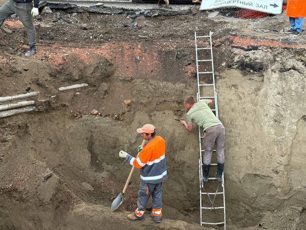 В историческом центре Красноярска нашли массовое захоронение 400-летней давности
