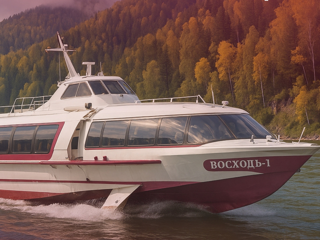 Скоростное судно на подводных крыльях запустят из Красноярска в Дивногорск 12 сентября
