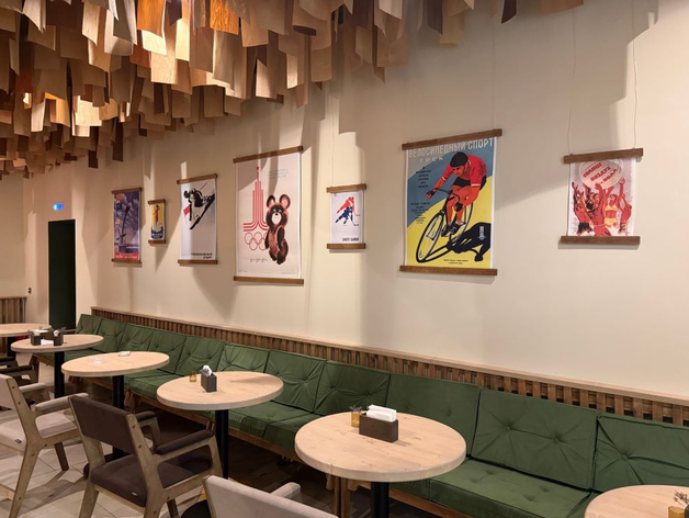 На стадионе «Локомотив» в Красноярске открыли кафе для спортсменов