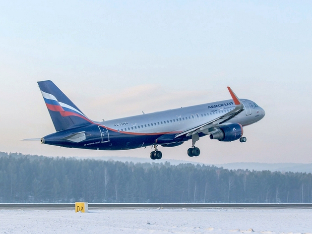 Самолеты «Аэрофлота» встанут на субсидируемые рейсы из Красноярска Самолеты «Аэрофлота» встанут на субсидируемые рейсы из Красноярска