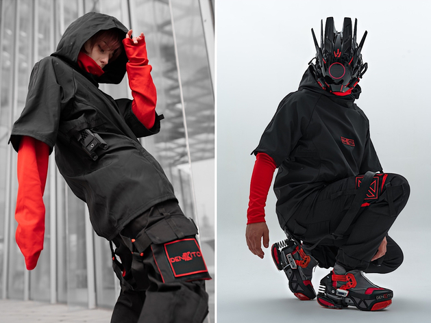 Киберпанк в массы: как DENKITO из Красноярска зарабатывает миллионы на одежде будущего Киберпанк в массы: как DENKITO из Красноярска зарабатывает миллионы на одежде будущего