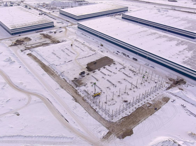 Под Красноярском строят пятую очередь крупного логистического парка Под Красноярском строят пятую очередь крупного логистического парка