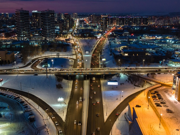 Участок ул. Авиаторов, где будут вестись работы Участок ул. Авиаторов, где будут вестись работы