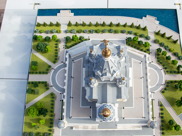На собор на Стрелке в Красноярске до его строительства потратили 100+ млн рублей