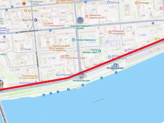 На одной из центральных улиц Красноярска с 28 июля поменяют схему движения На одной из центральных улиц Красноярска с 28 июля поменяют схему движения