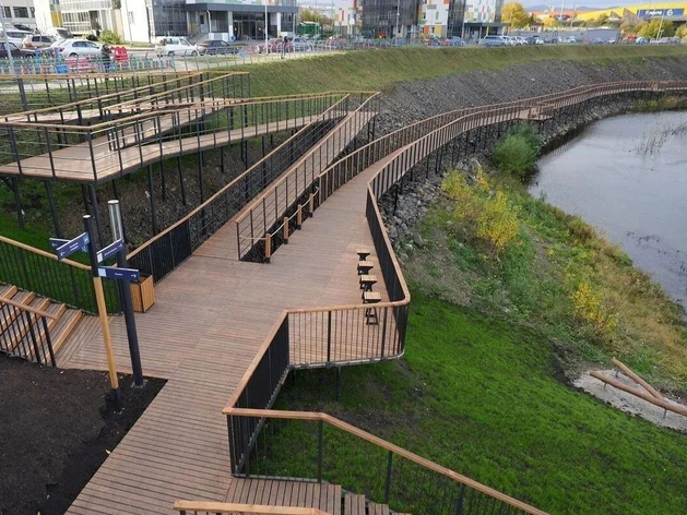 В Красноярске открыли новую набережную на правом берегу
В Красноярске открыли новую набережную на правом берегу